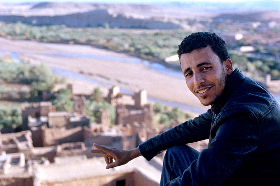 Ait Ben-Haddou, Morocco 2017: the elaborate kasbah in Ouarzazate has frequently served as a film set.