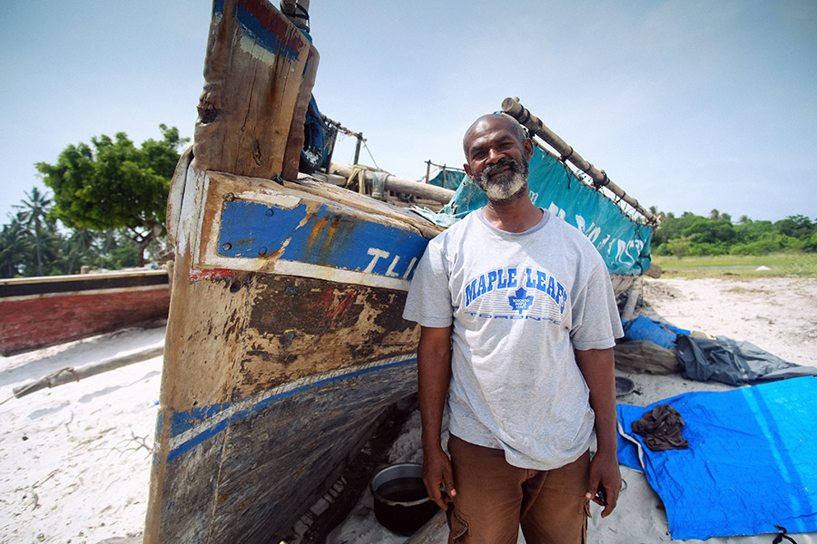 Kilwa Kivinje, Tanzania 2018: Mahmoud hails from Ushongo, but was waiting for a few weeks around Kivinje for his next cargo ship assignment.